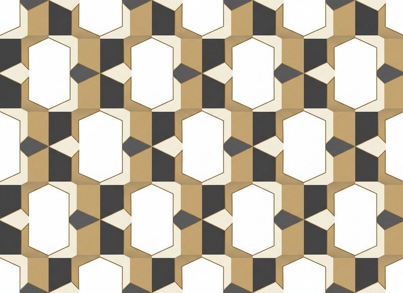 Vintage vinyl rug in checkered pattern - TenStickers