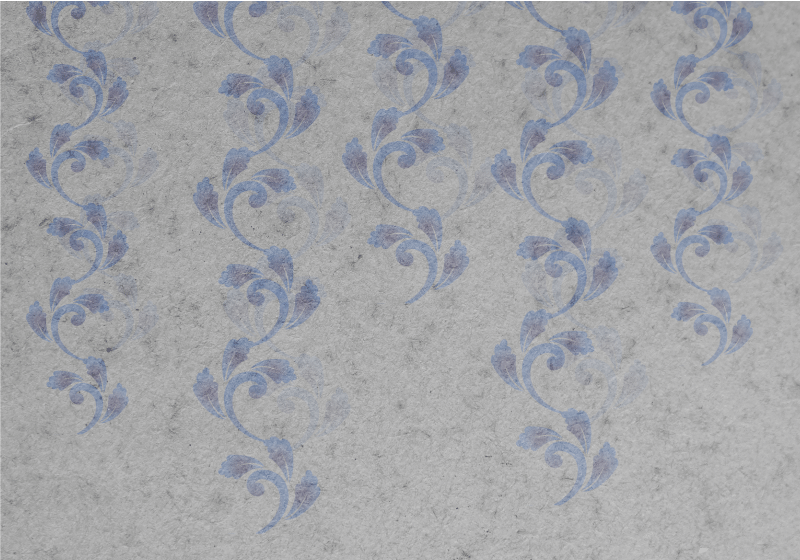 Vintage vinyl rug vintage watercolor ivy - TenStickers