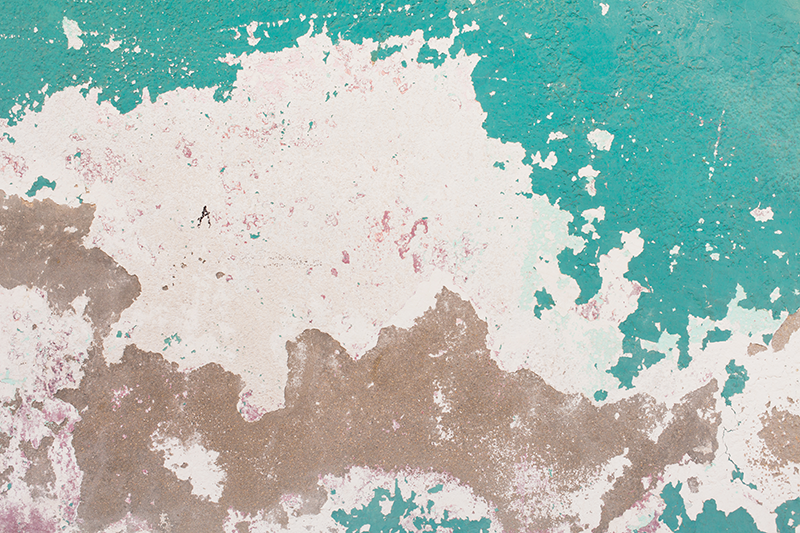 Texture vinyl rug grunge peeled wall design - TenStickers