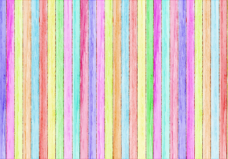 Texture vinyl rug in color wood planks - TenStickers