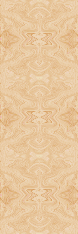 Texture vinyl rug in beige japandi pattern style - TenStickers