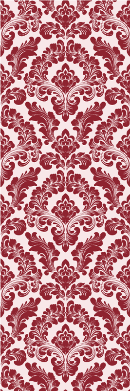 Block-printed texture vinyl rug - TenStickers