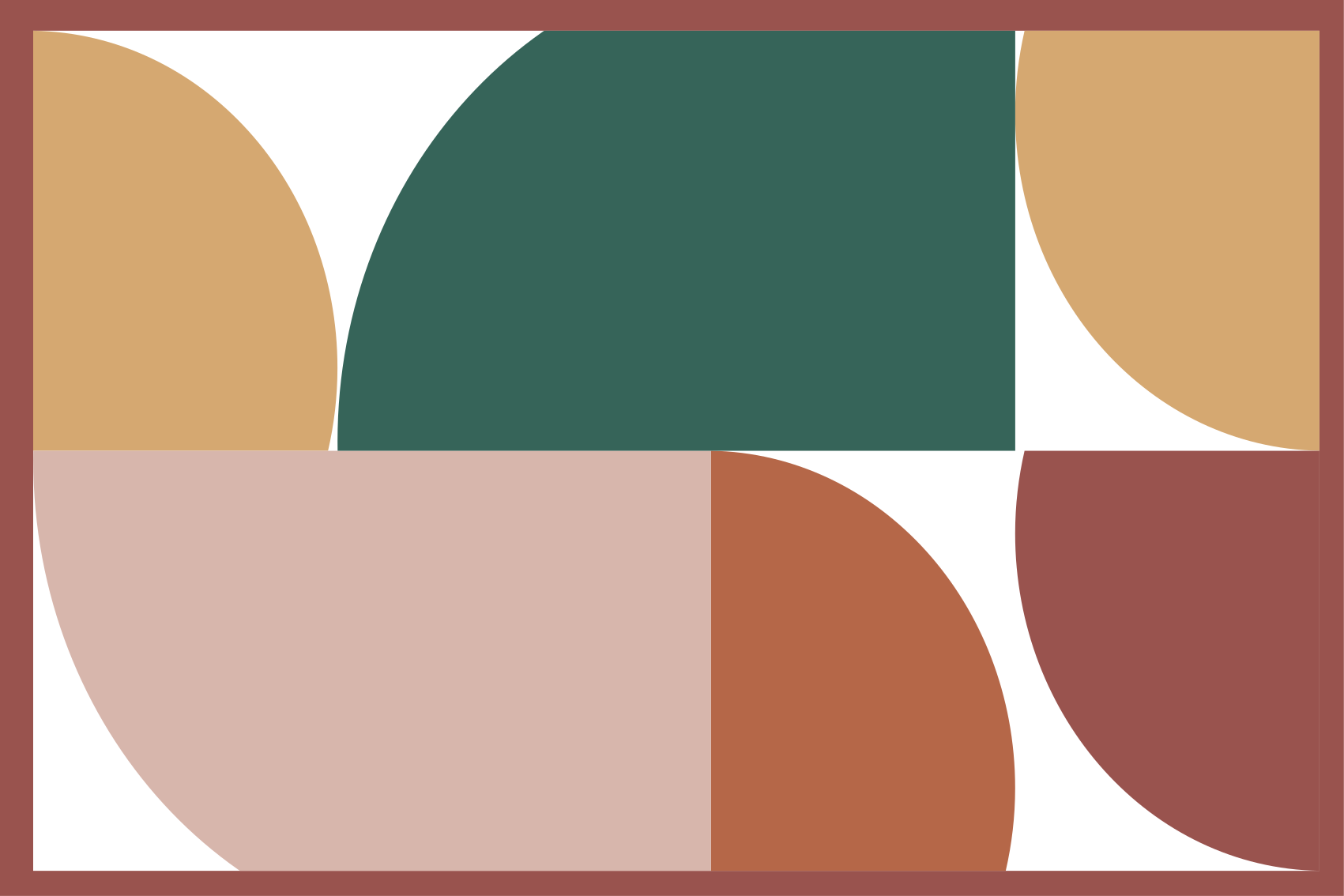 Geometric vinyl rug abstract pattern design - TenStickers