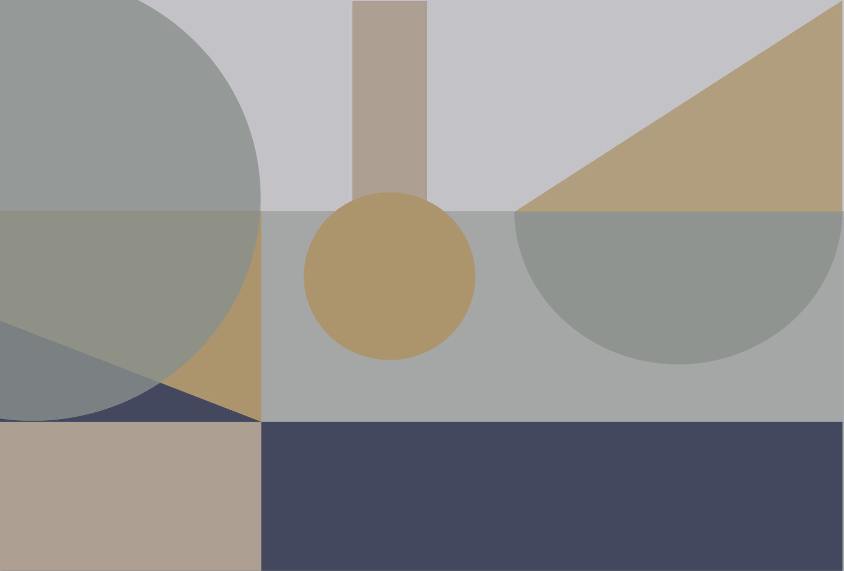 Brown geometric vinyl rug - TenStickers