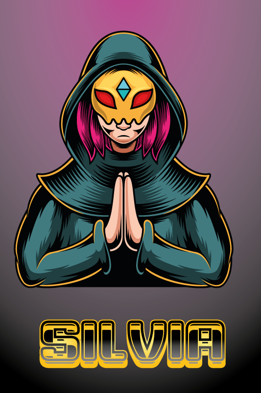 Vinyl rug gaming hero of telekinesis - TenStickers