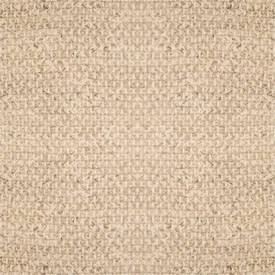 Beige vinyl rug in soft beige fabric - TenStickers