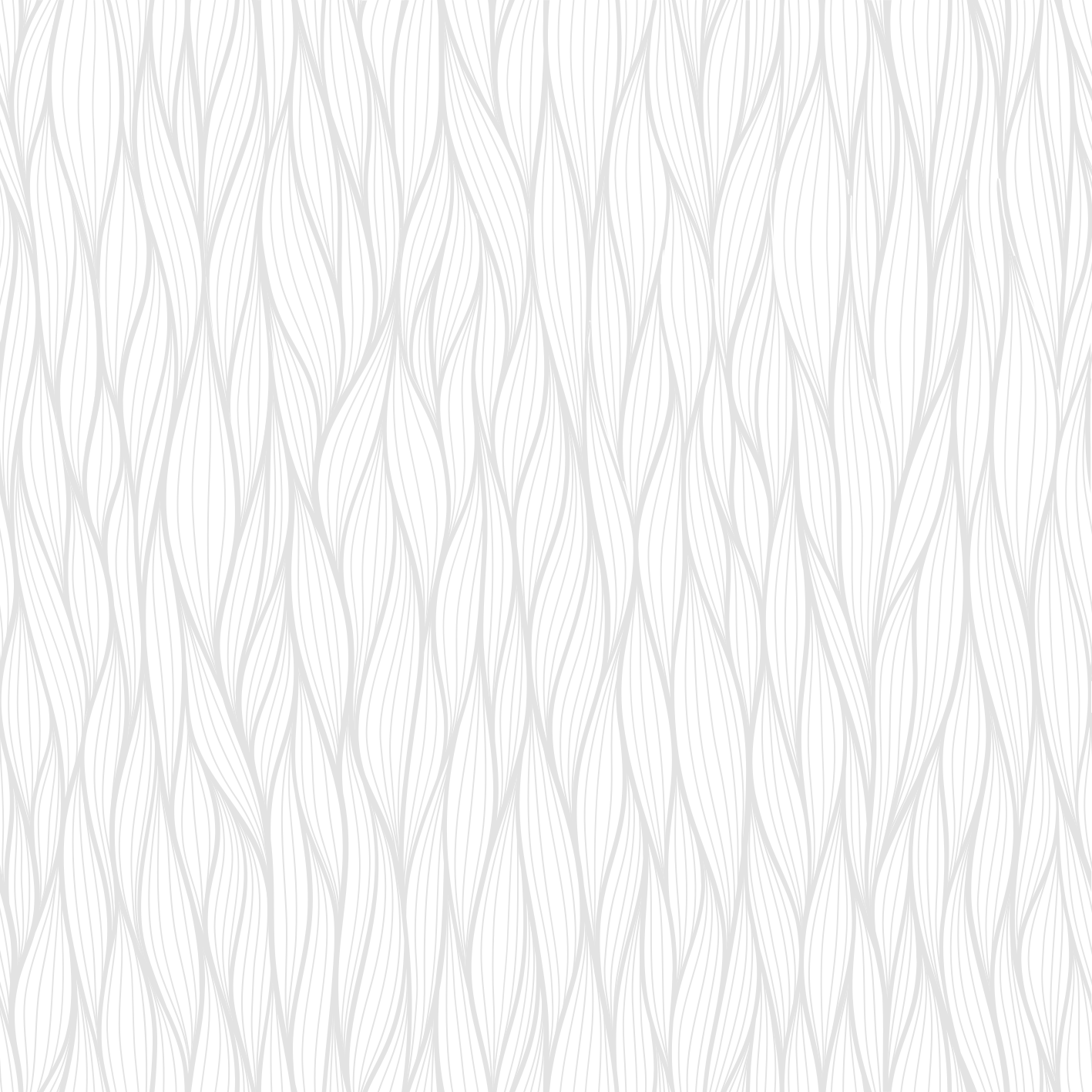 White vinyl rug with wavy patterns - TenStickers