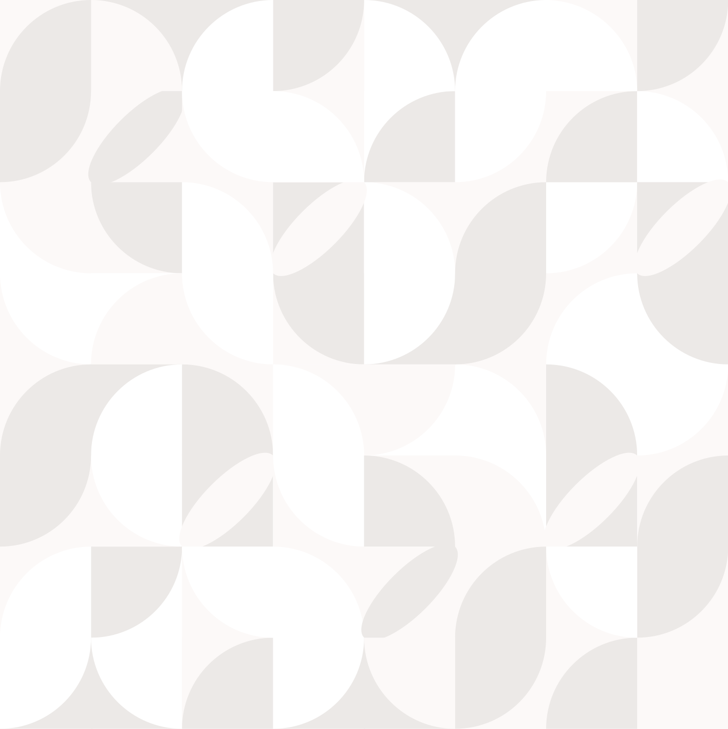 White vinyl rug in retro white shades - TenStickers