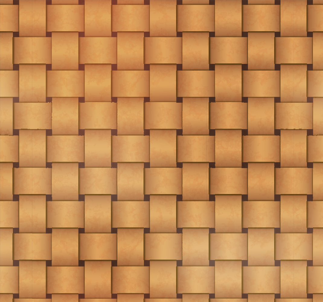 Brown vinyl rug with wood effect wallpaper - TenStickers