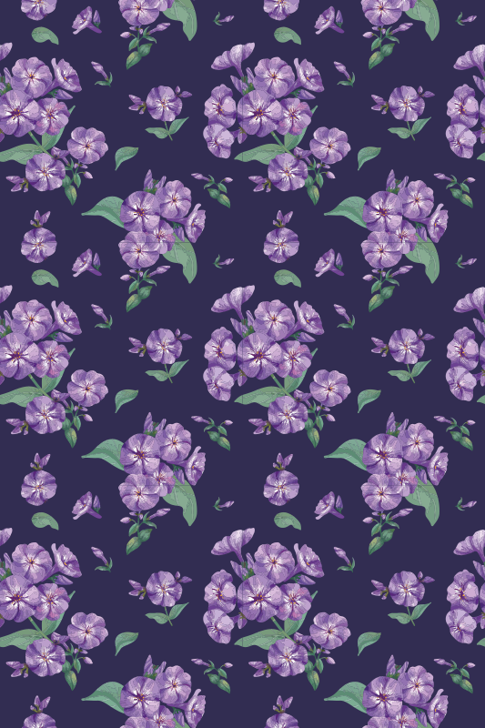 Purple vinyl rug in violet shade for stylish decor - TenStickers