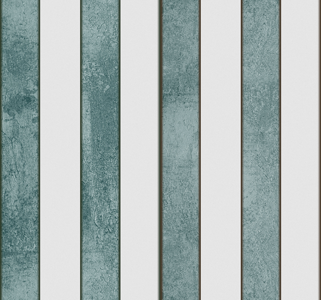 Outdoor vinyl rug in striped concrete design - TenStickers