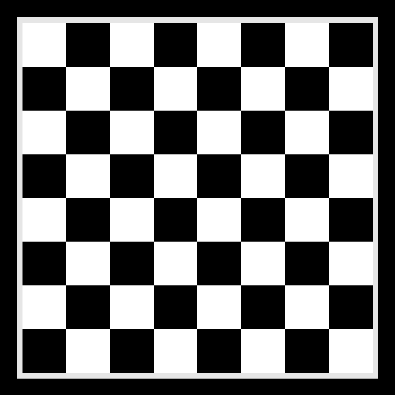 Stunning chessboard game vinyl rug - TenStickers