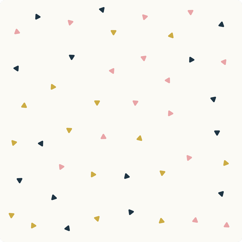 Geometric Confetti vinyl rug - TenStickers