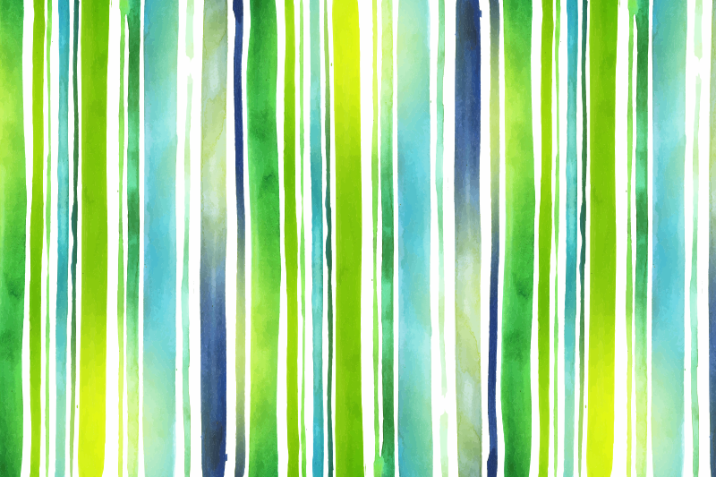 Abstract Lined striped vinyl rug - TenStickers