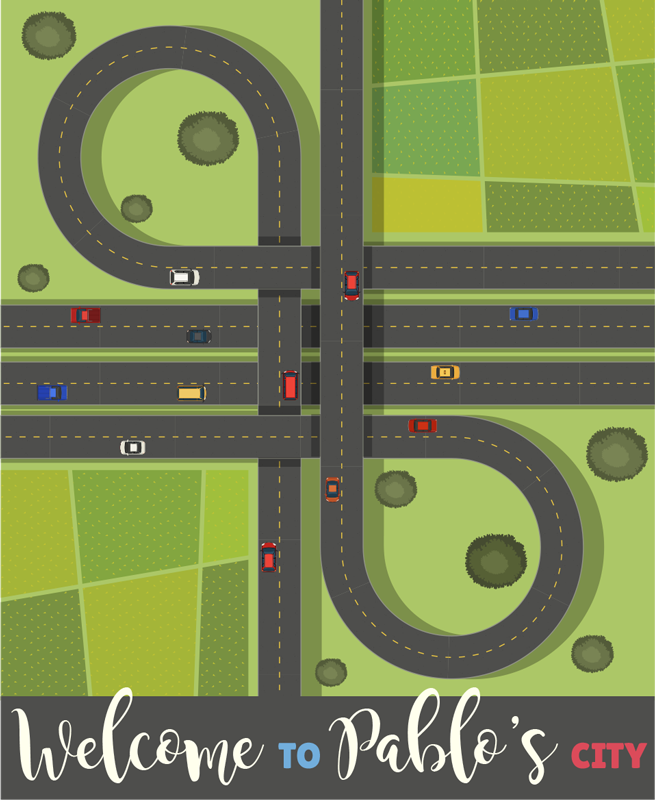 Customizable Playmap custom vinyl rug - TenStickers