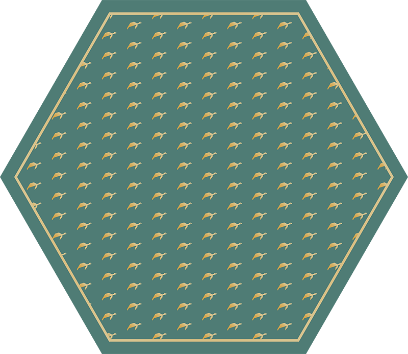 Safari Playtime nursery vinyl rug - TenStickers