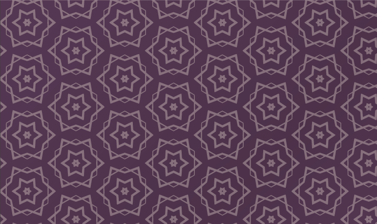 Symmetric Pattern geometric vinyl rug - TenStickers