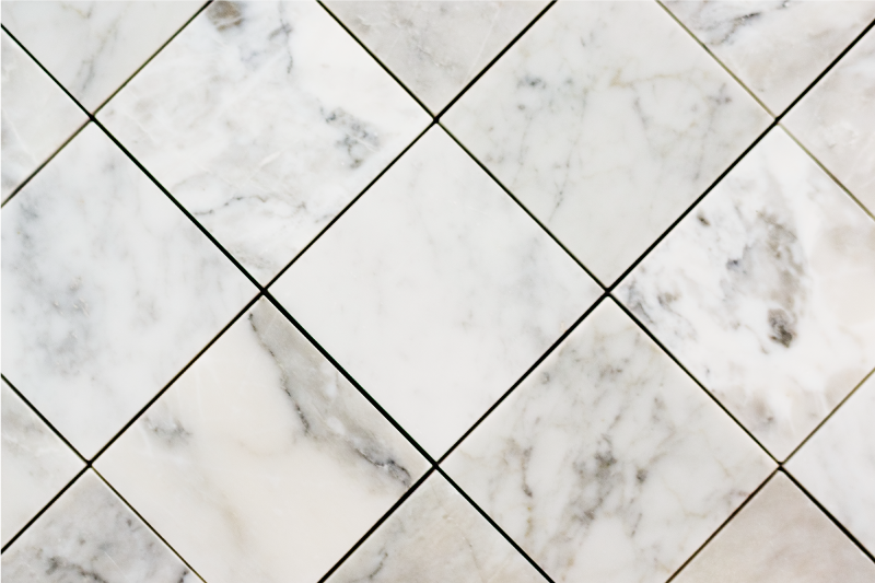 Marble vinyl rug marble mimicry - TenStickers