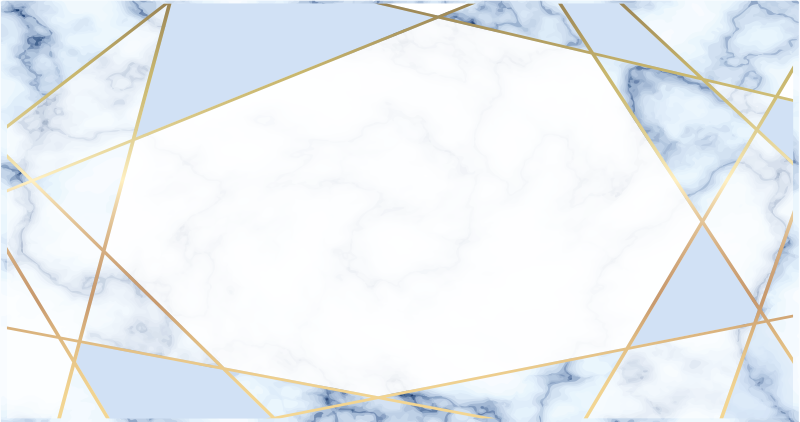 Marble vinyl rug marble geometry - TenStickers