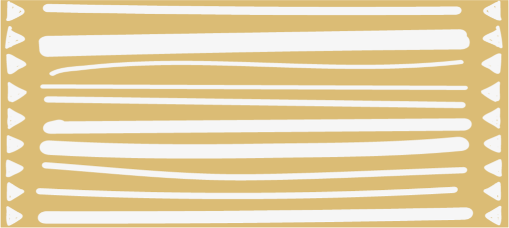 Lined Sunshine striped vinyl rug - TenStickers