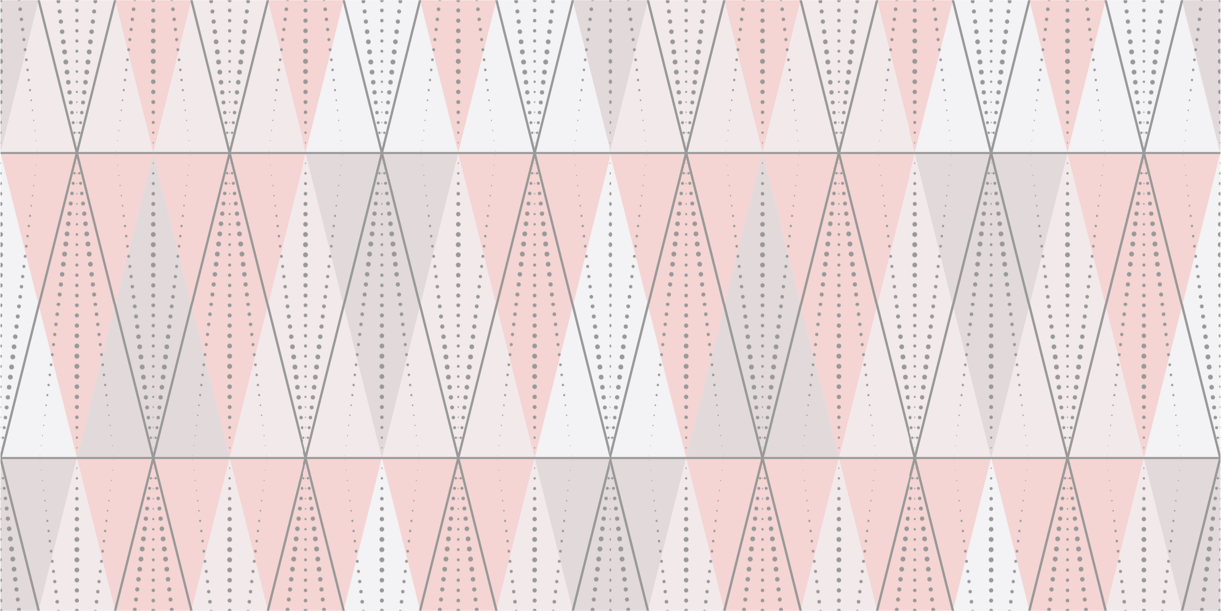 Geometric vinyl rug in geometric linearity - TenStickers