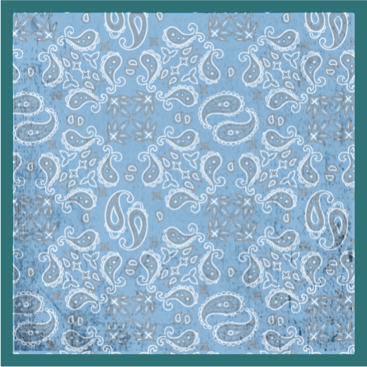 Tile vinyl rug paisley tile design - TenStickers
