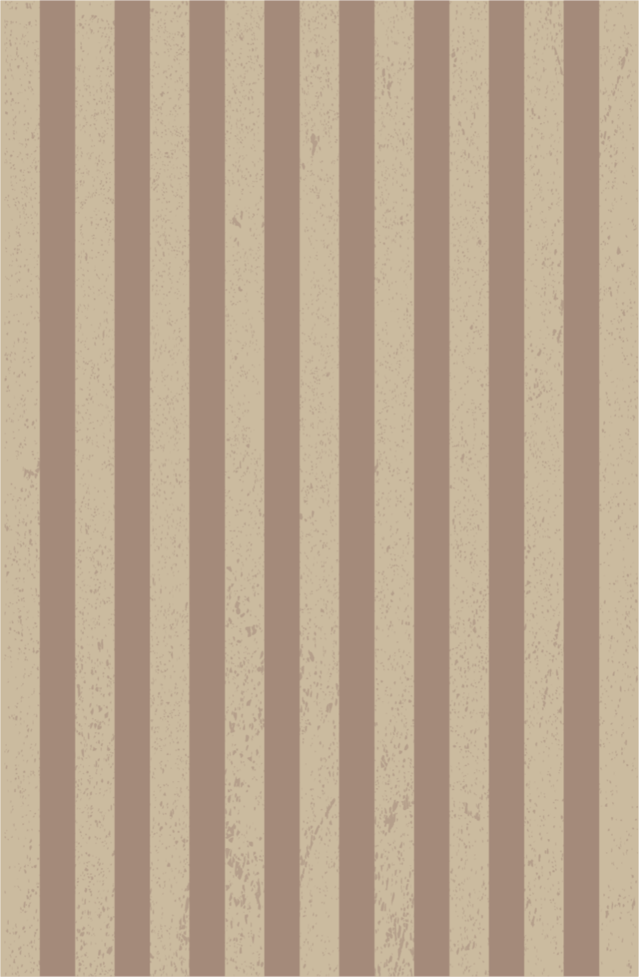 Striped vinyl rug with striped surface design - TenStickers