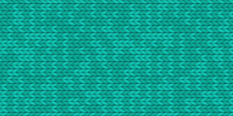 Woven Teal Surface texture vinyl rug - TenStickers