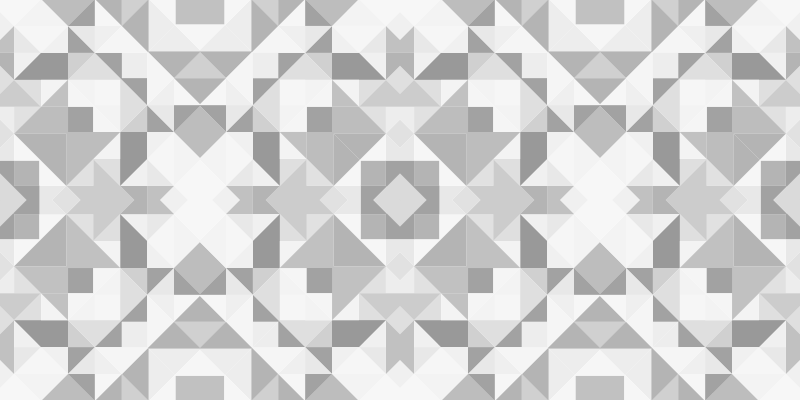 Geometric vinyl rug in geometric abstract design - TenStickers