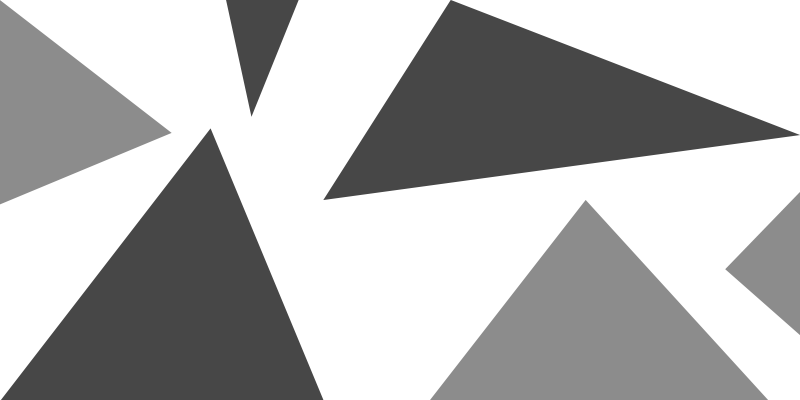 Geometric vinyl rug in contrasting shapes - TenStickers