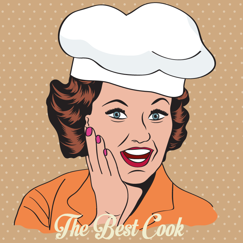 Retro Kitchen Mat custom vinyl rug - TenStickers