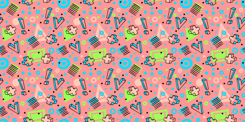 Plus signs pattern teen vinyl rug - TenStickers