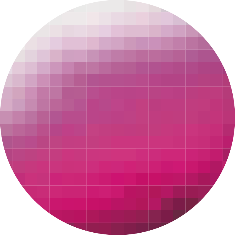 Gradient Sphere minimalist vinyl rug - TenStickers