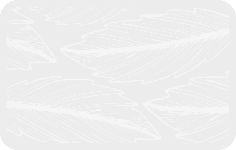 Feather Imprint Pattern nature vinyl rug - TenStickers