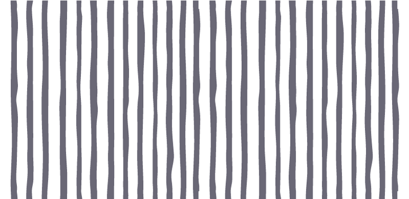 Light Grey Striped nordic vinyl rug - TenStickers