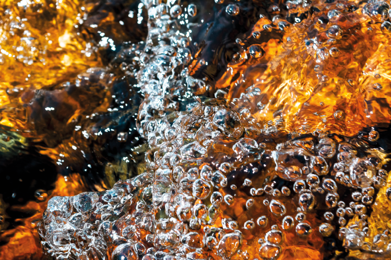 Underwater stones vinyl rug - TenStickers