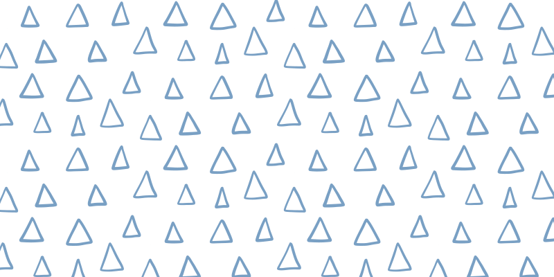 Triangle Patterned Design geometric vinyl rug - TenStickers