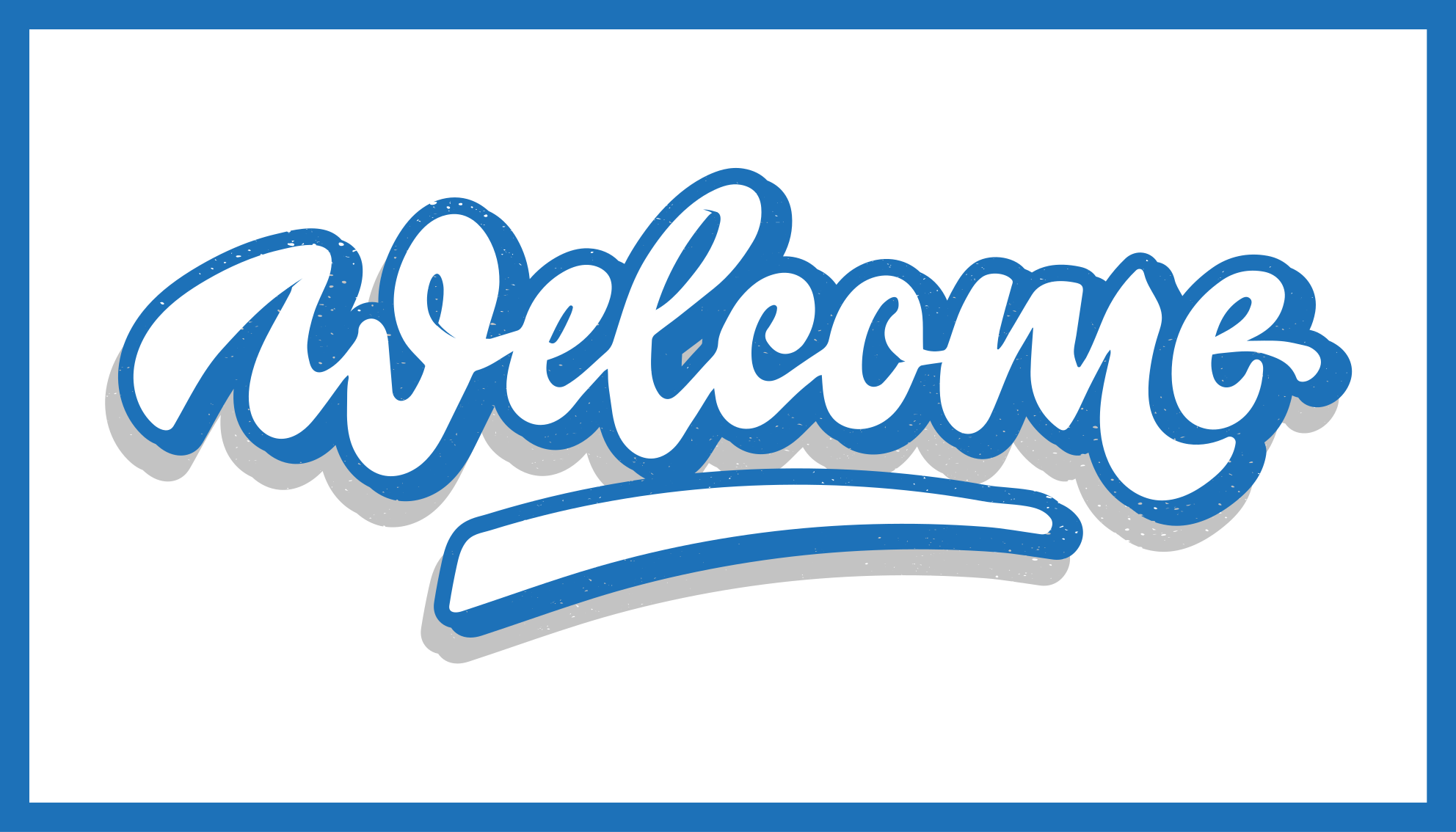 Welcome greeting sign entrance hall vinyl rug - TenStickers