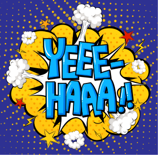 Comic action burst teenage bedroom vinyl rug - TenStickers