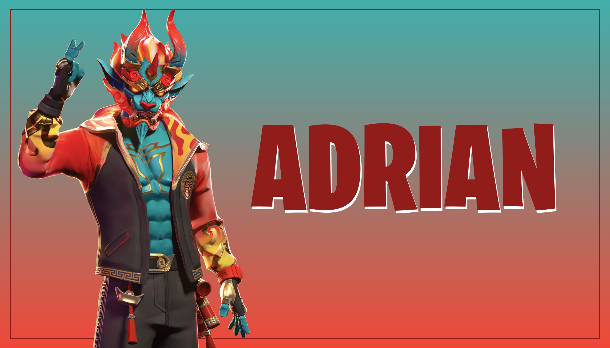 Gaming character with name teenage bedroom vinyl rug - TenStickers