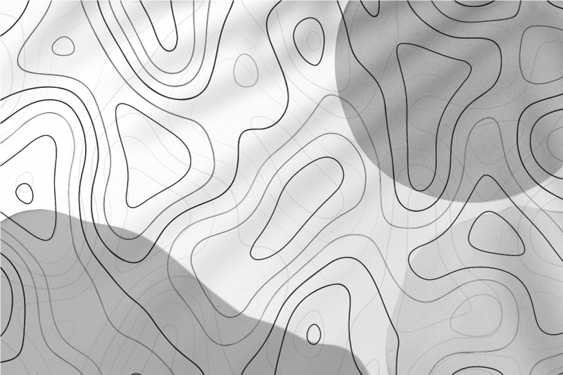 Different color lines abstract living room rug - TenStickers