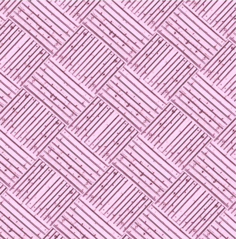 Pink Wood Pattern vinyl rug bathroom - TenStickers