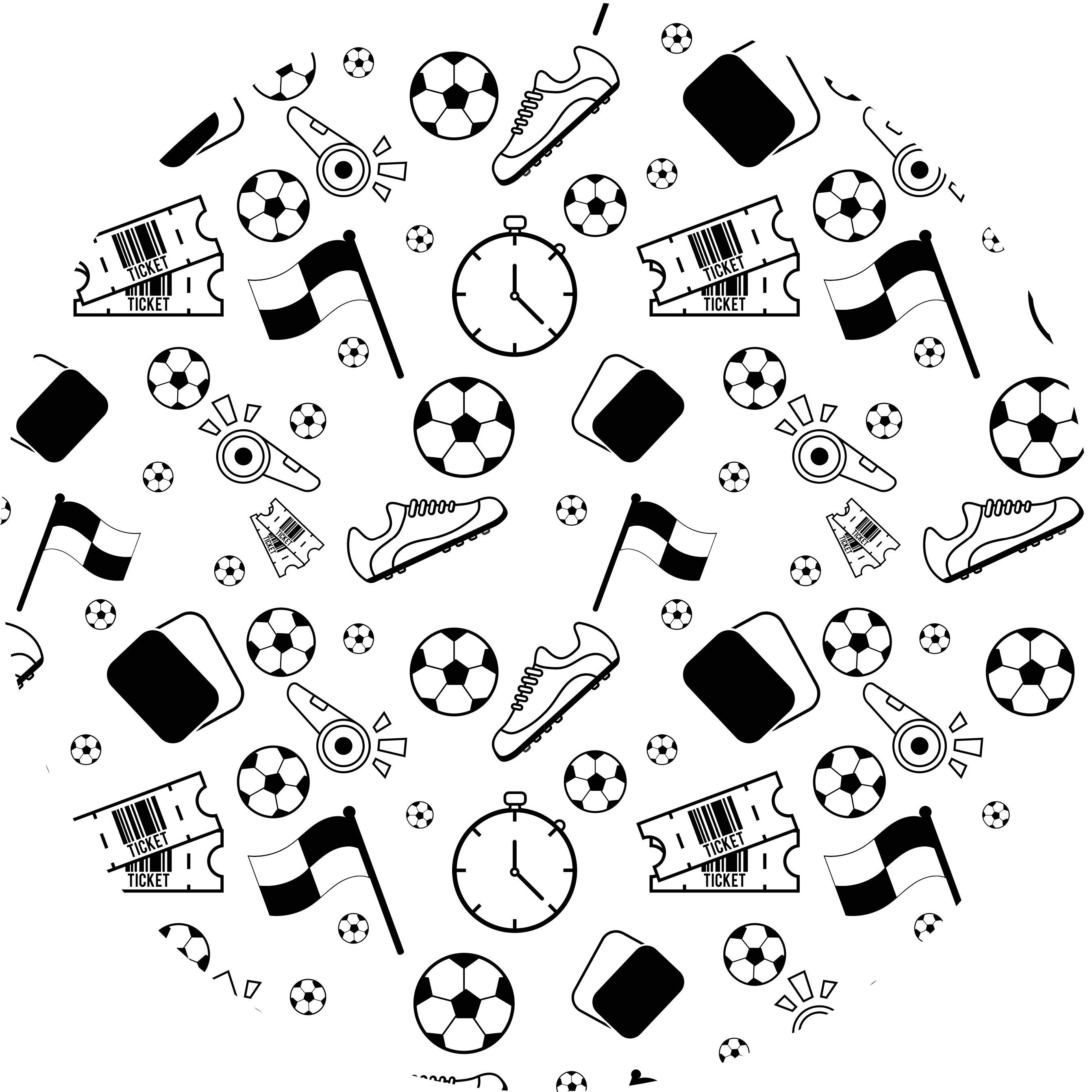 Sports Themed Fun vinyl rug gaming - TenStickers