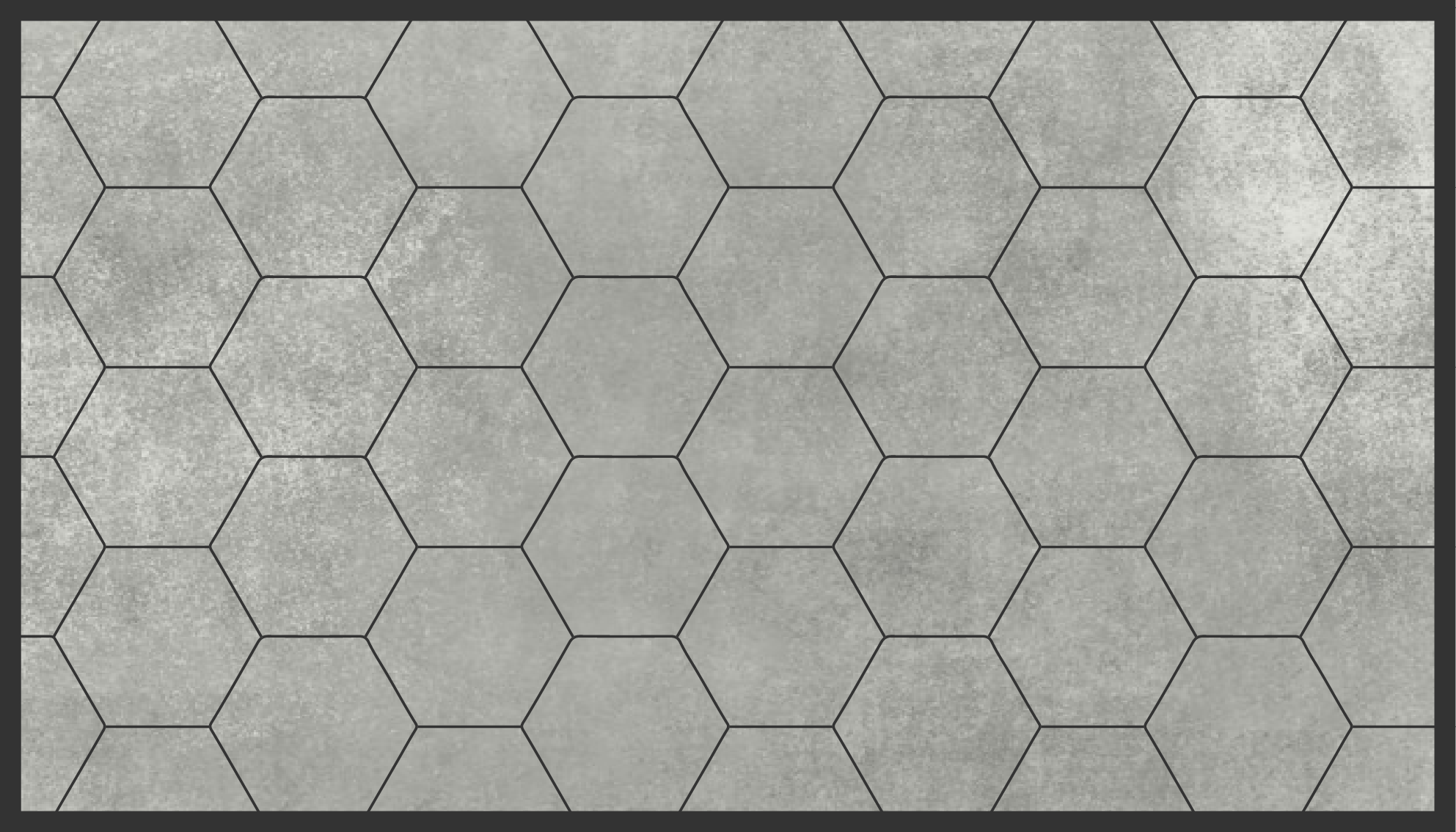 Hexagonal grey motif vinyl rug bathroom - TenStickers