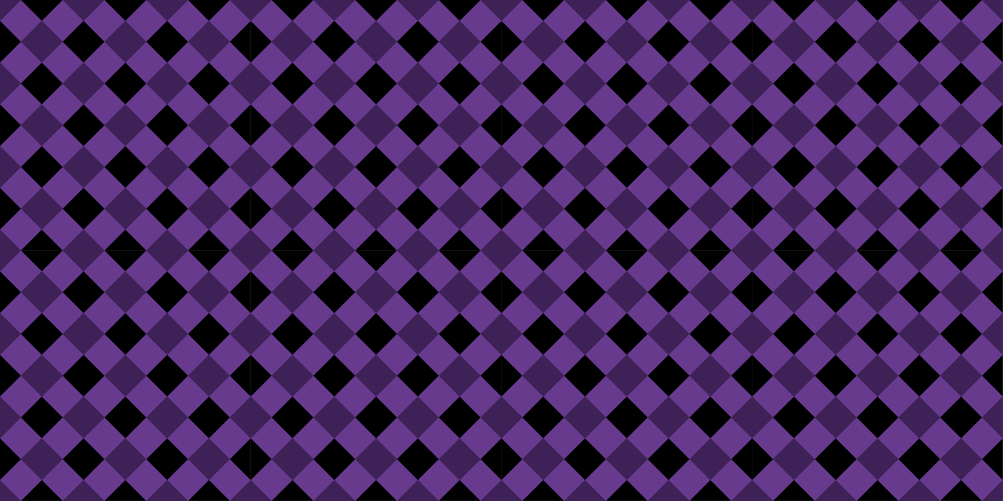 Purple and black squares rectangular rug - TenStickers