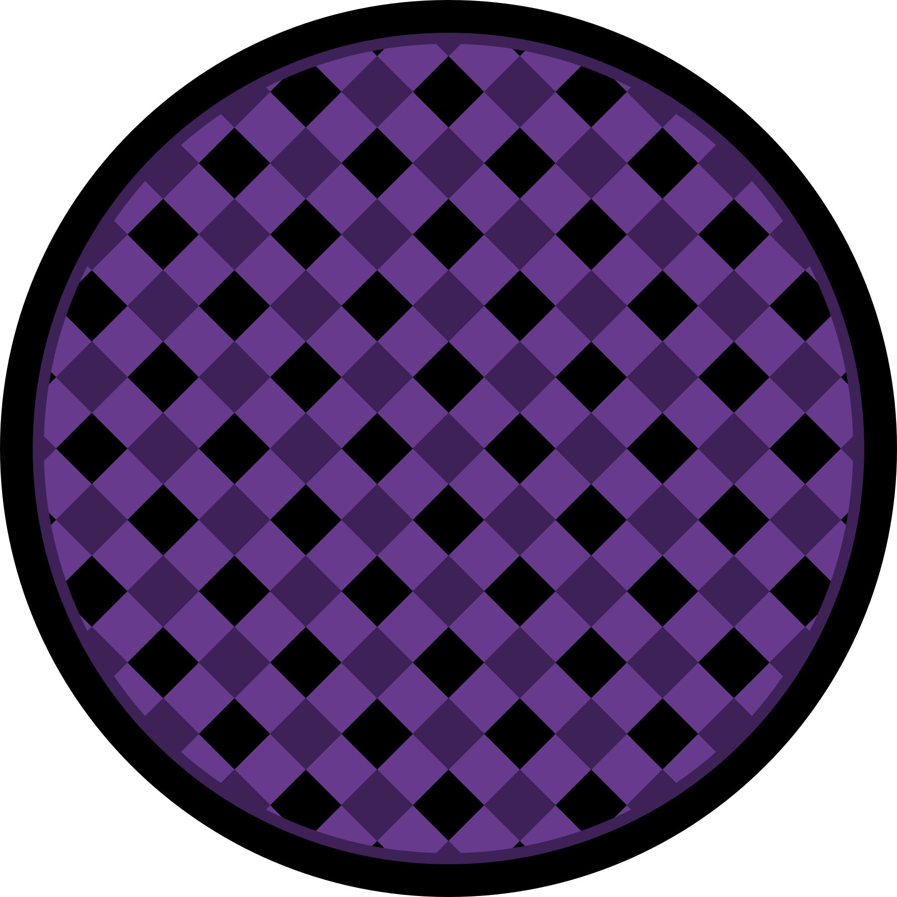 Chic Checkered Pattern modern vinyl rug - TenStickers