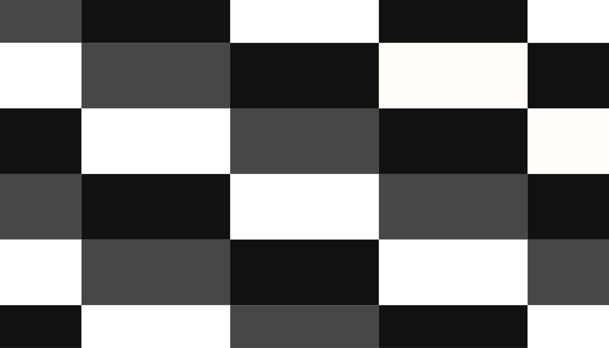 Black and white checker geometric vinyl rug - TenStickers