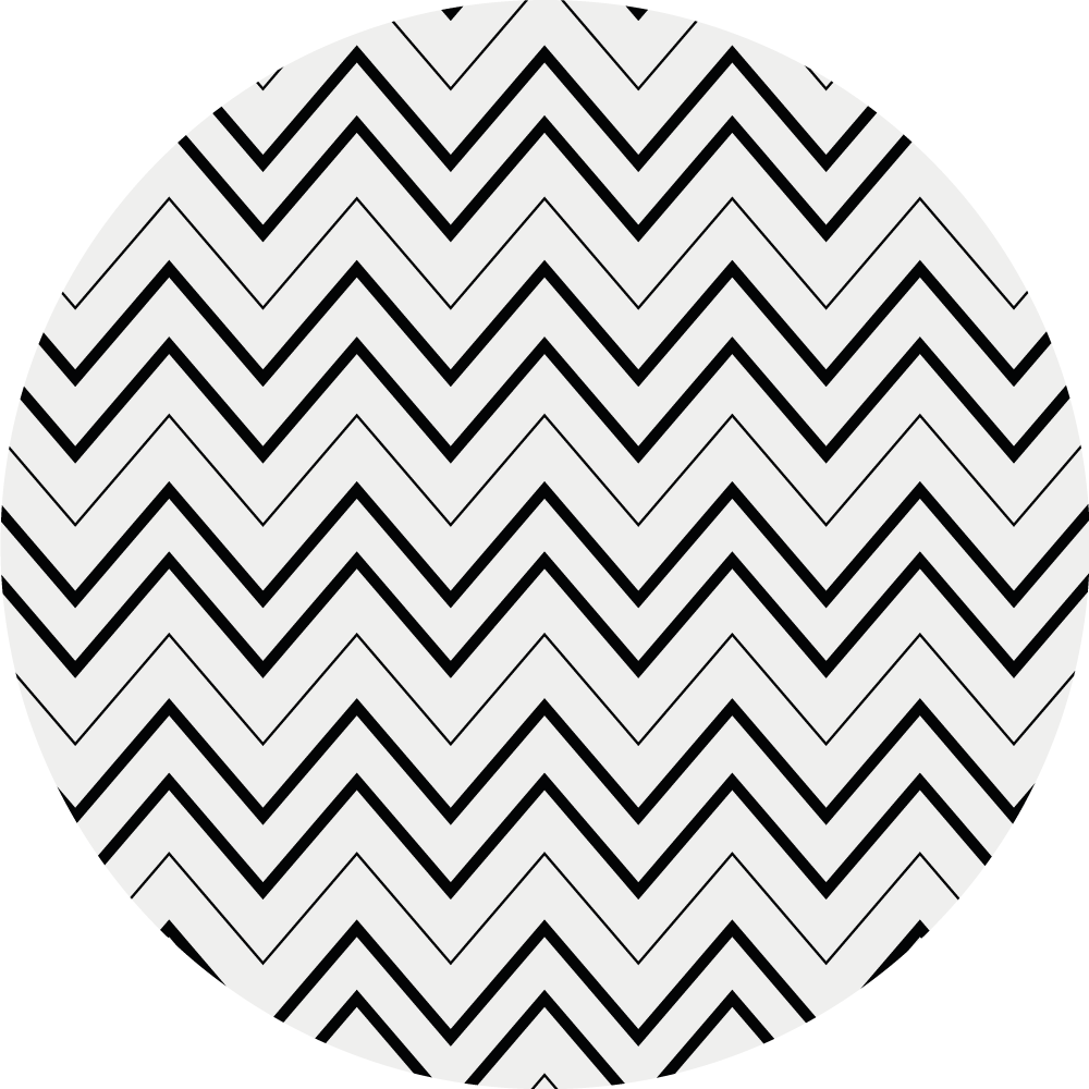 Geometric vinyl rug in herringbone pattern - TenStickers