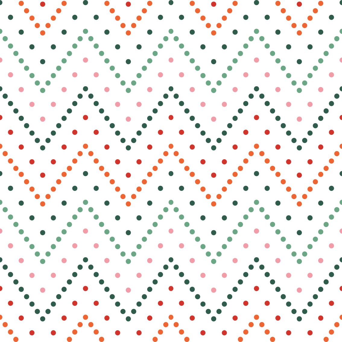 Colorful Chevron Pattern vinyl rug - TenStickers