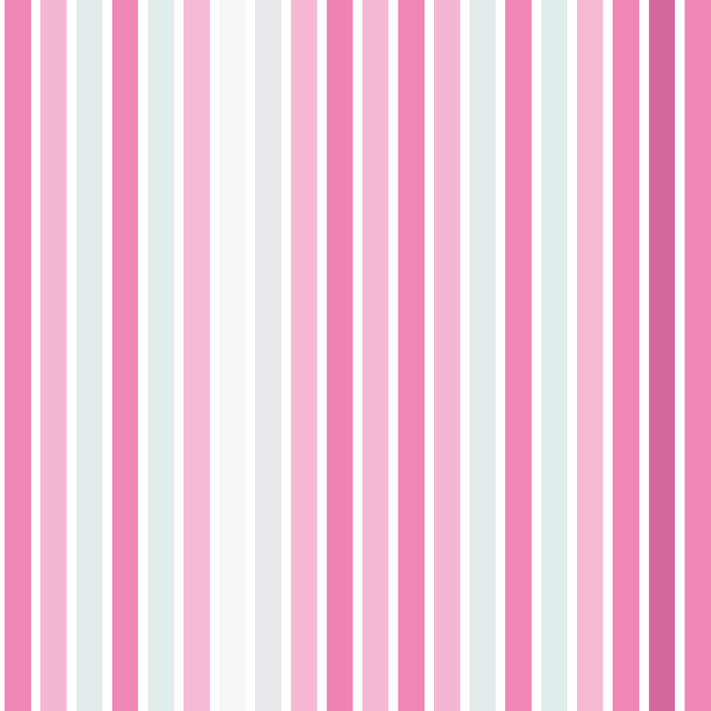 Pink vertical pattern striped vinyl rug - TenStickers